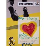 Münchner Kindl Lauf 2011 - Malaktion: Gabi - Münchner Kindl-Herz + Muttertagsherz ... für alle Mütter :-)))